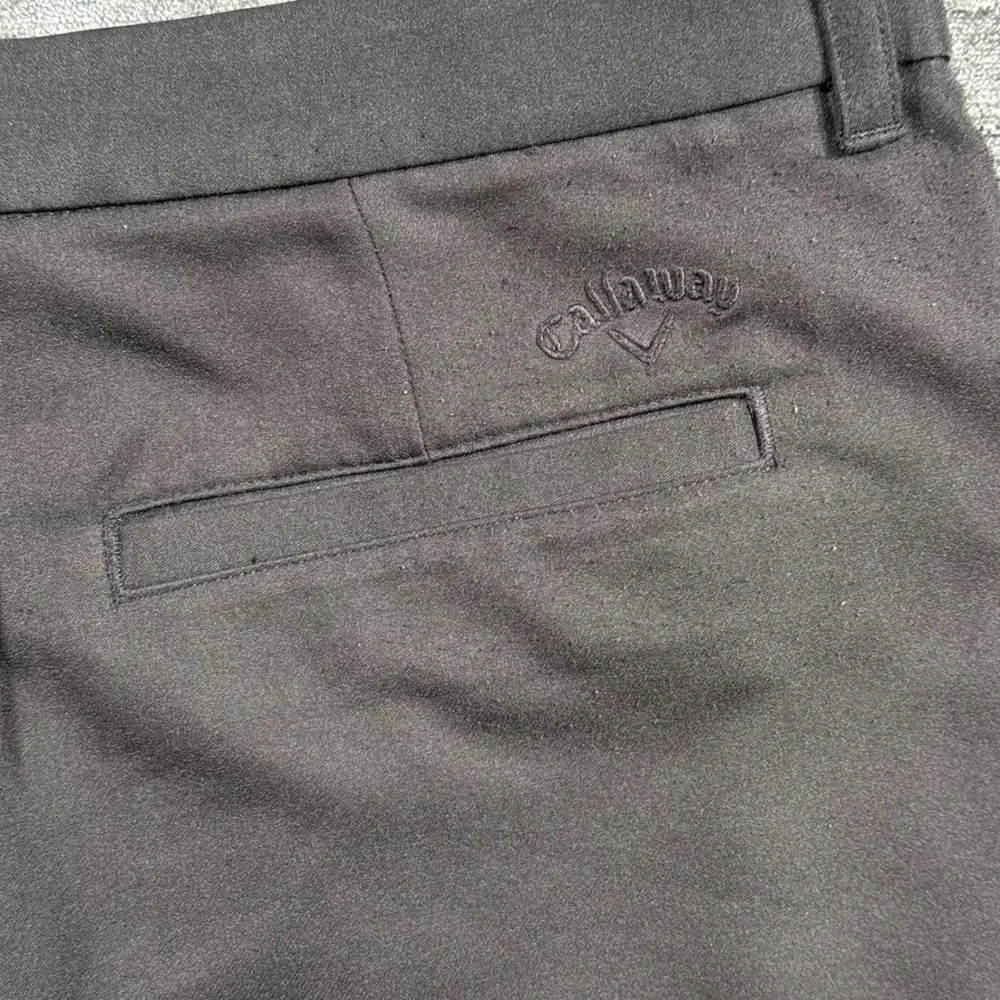 Callaway Mens Performance Golf Shorts Dark Grey Stretch Flat Front Size 36